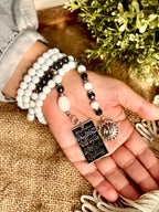 White Jade Seb7a with Double-Sided Pendant