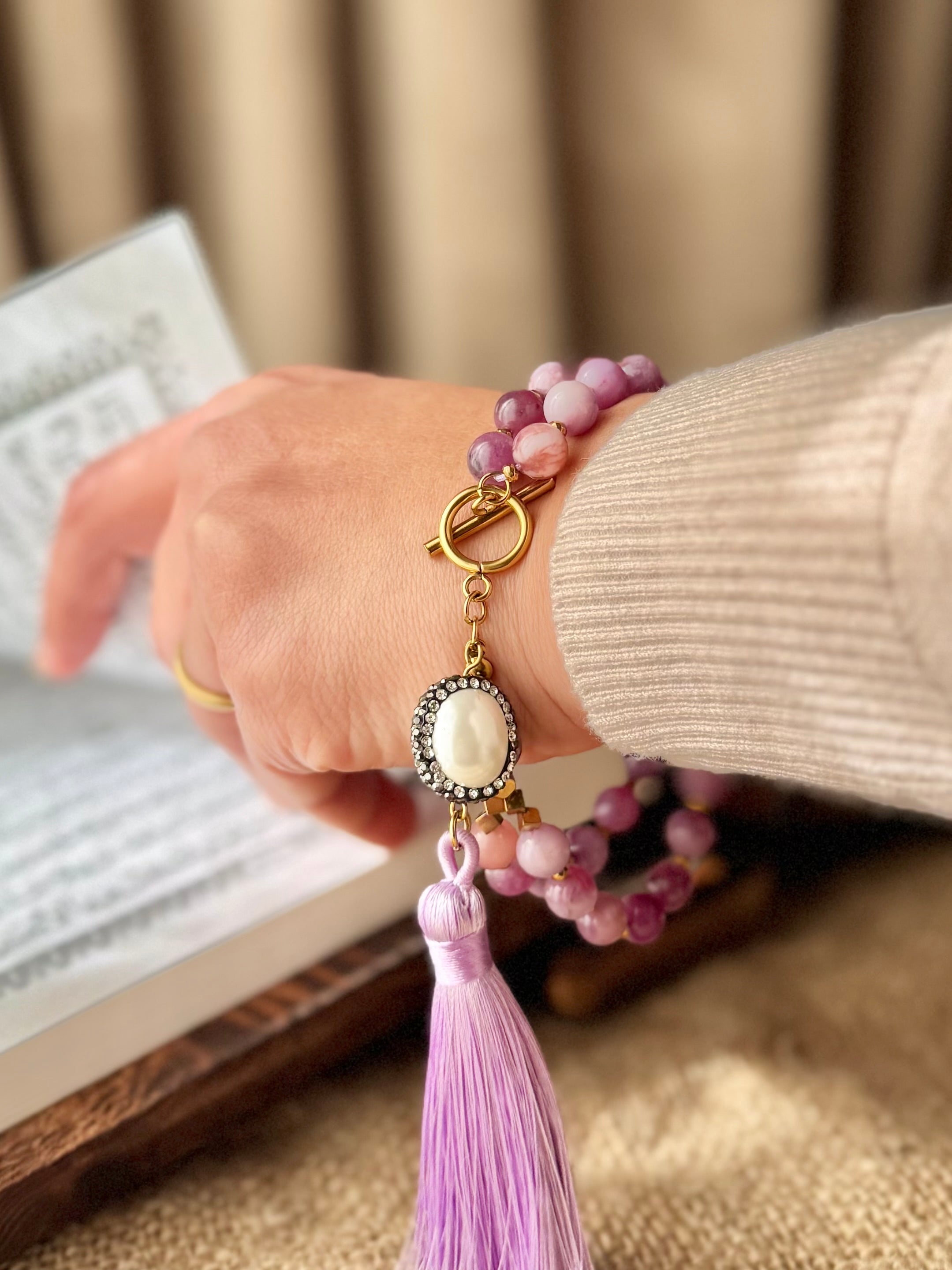 Lepidolite Bracelet Seb7a