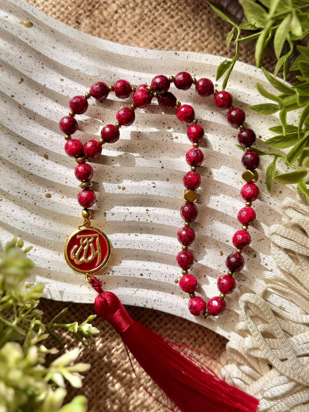 Deep Red Jade