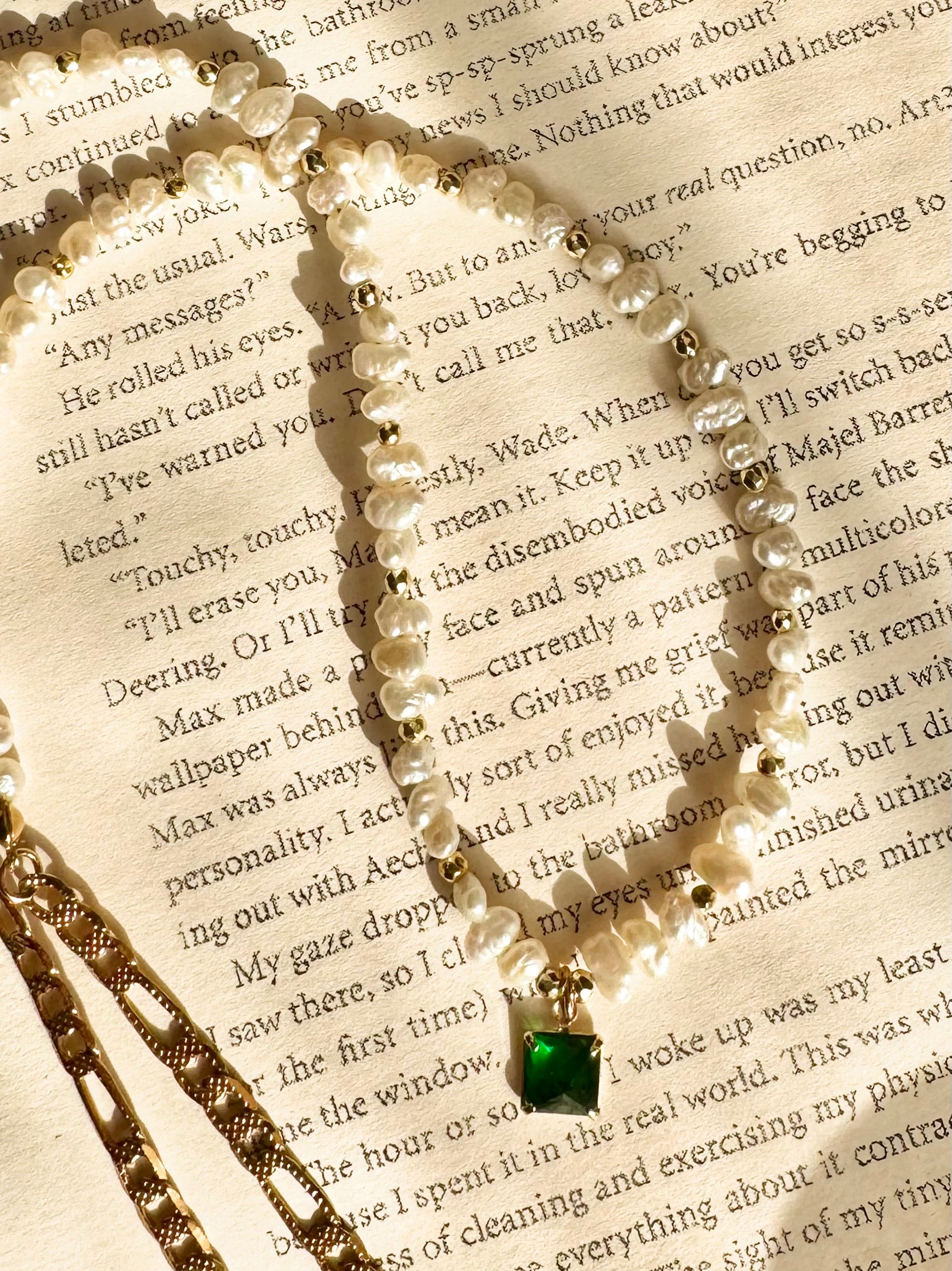 Natural Pearls Necklace Set