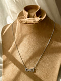 Infinity Symbol Silver-Plated Necklace