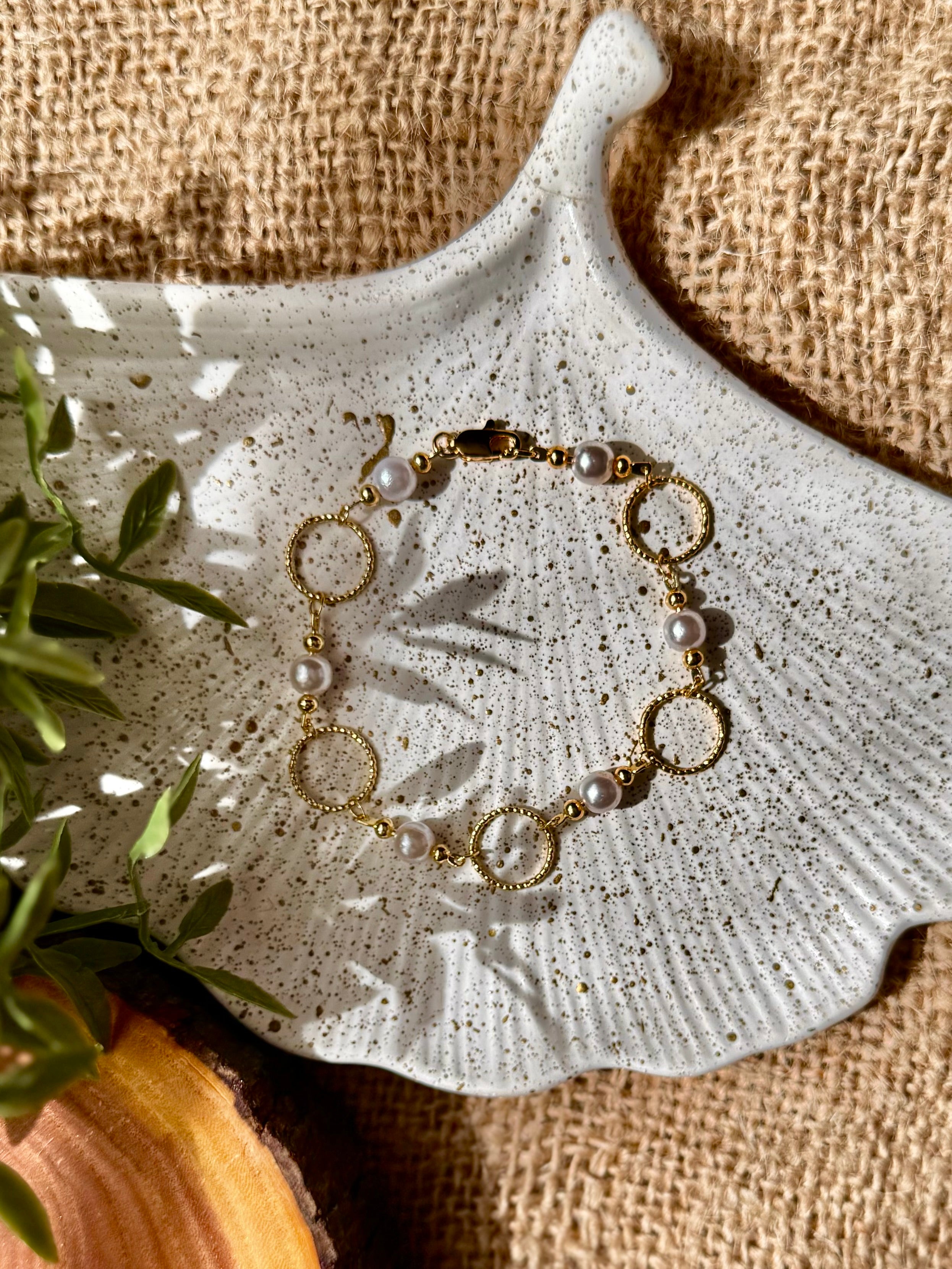 Natural Stones and Stainless Steel Bracelet Set