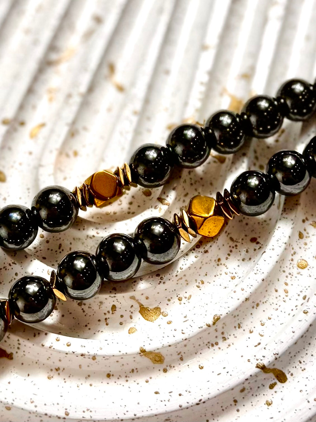 Hematite Stone Bracelet Seb7a