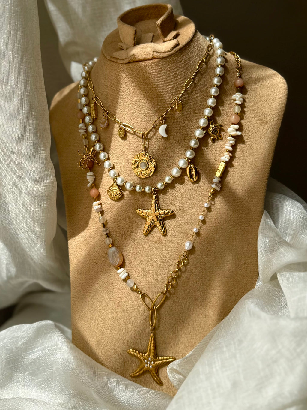 Chunky Necklaces Set