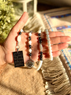 White Jade Seb7a with Double-Sided Pendant