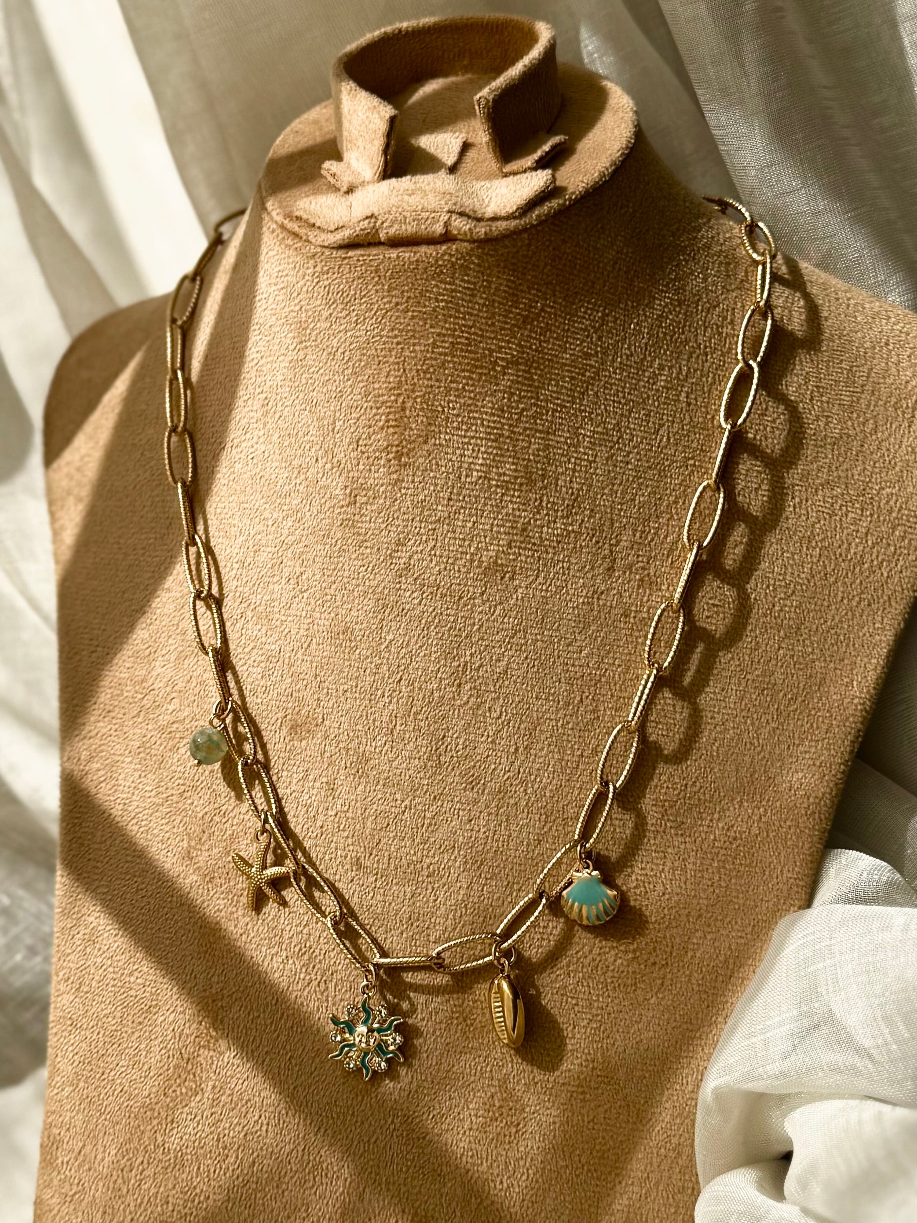 Stainless Steel Charm Necklaces