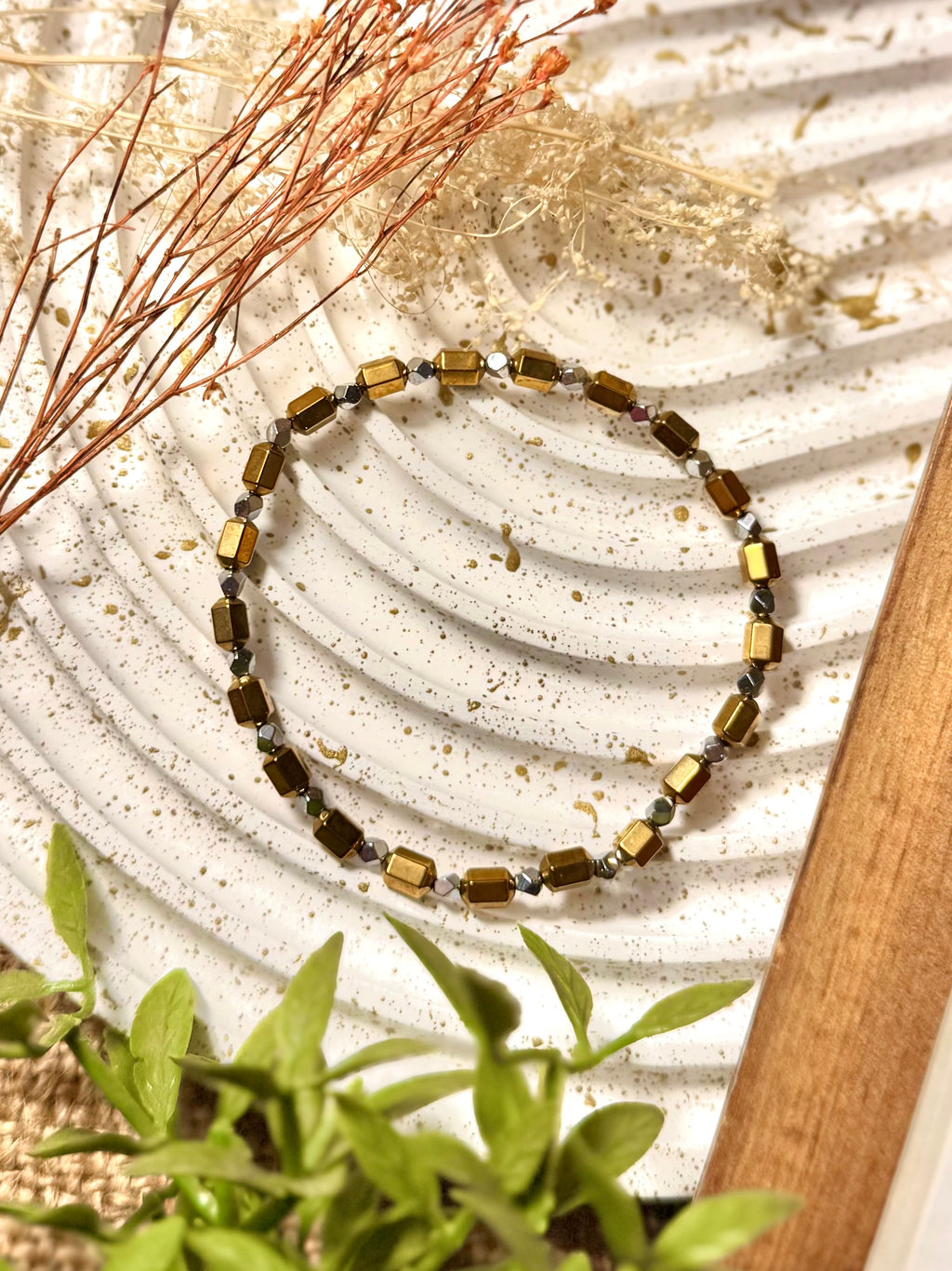 Hematite Bracelet Set
