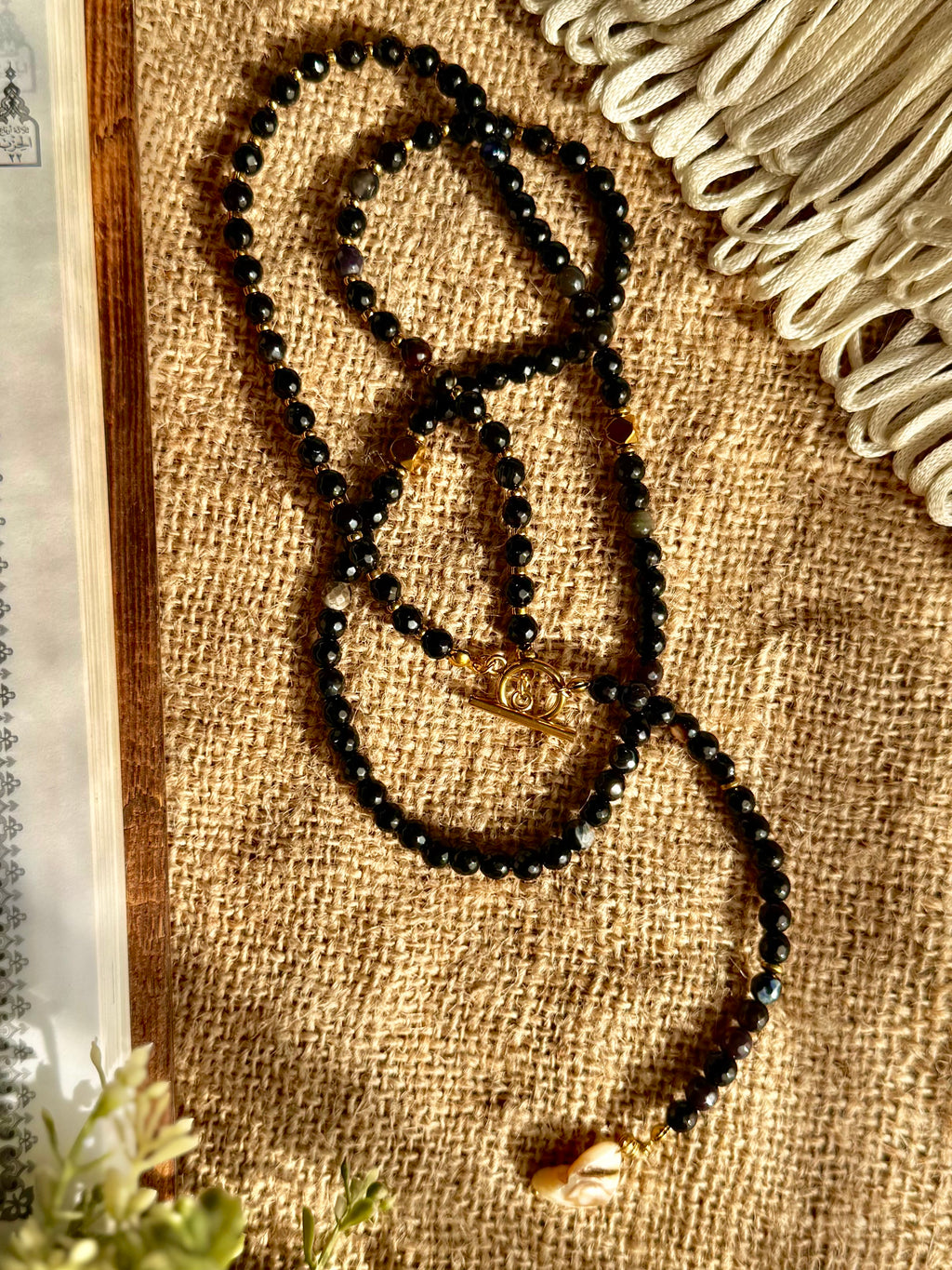 Onyx Necklace Seb7a