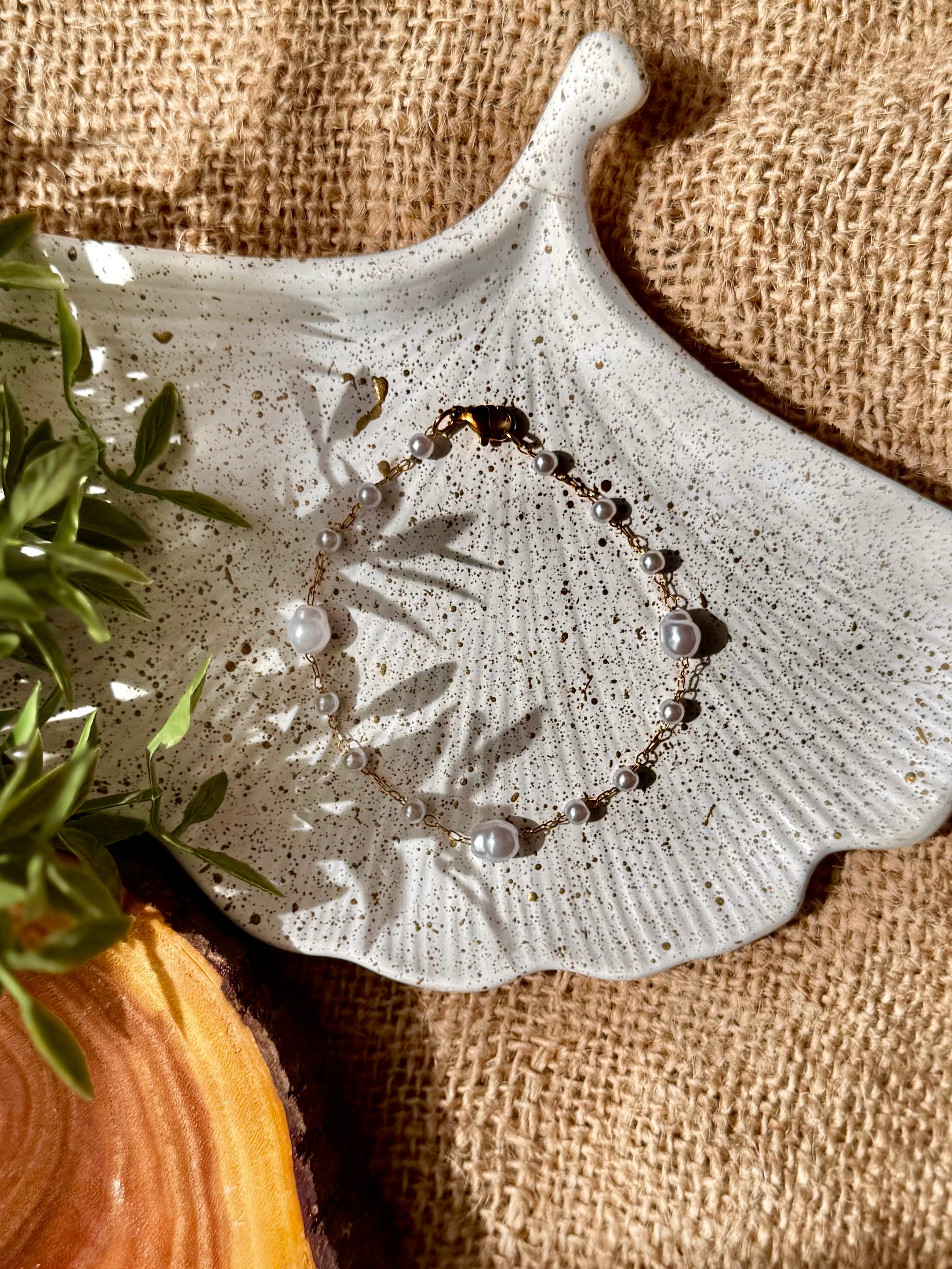 Natural Stones and Stainless Steel Bracelet Set