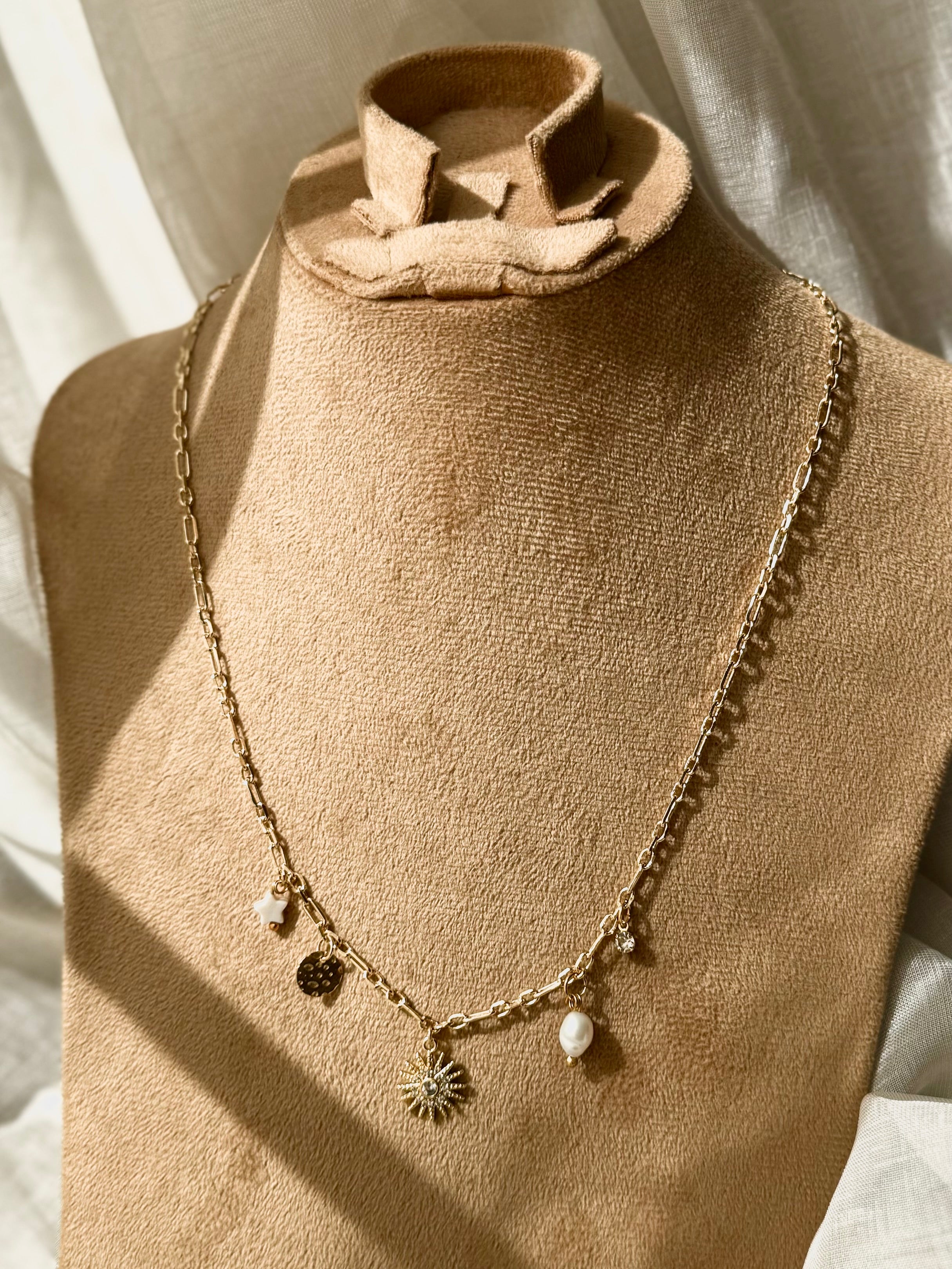 Stainless Steel Charm Necklaces