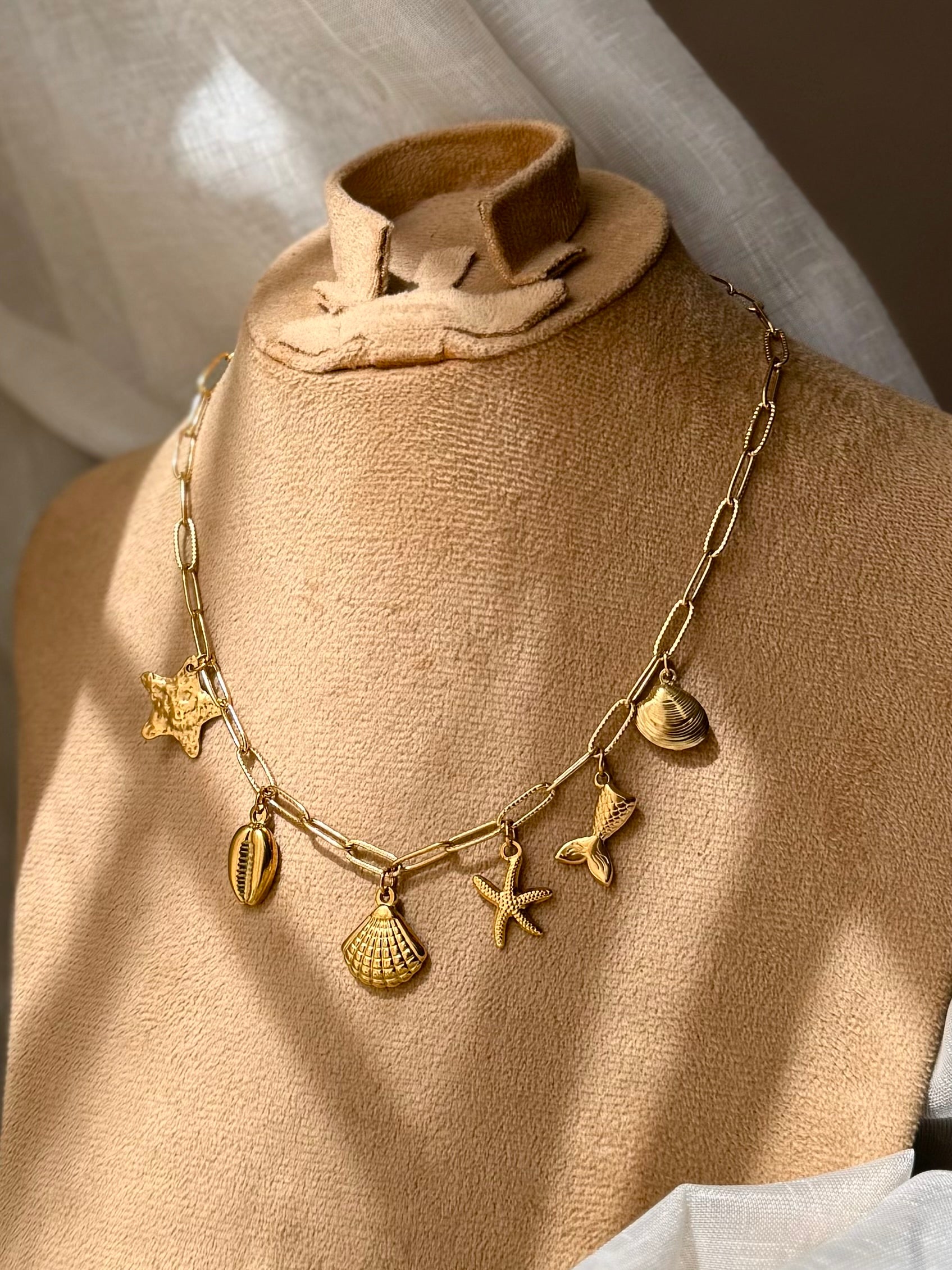 Stainless Steel Charm Necklaces