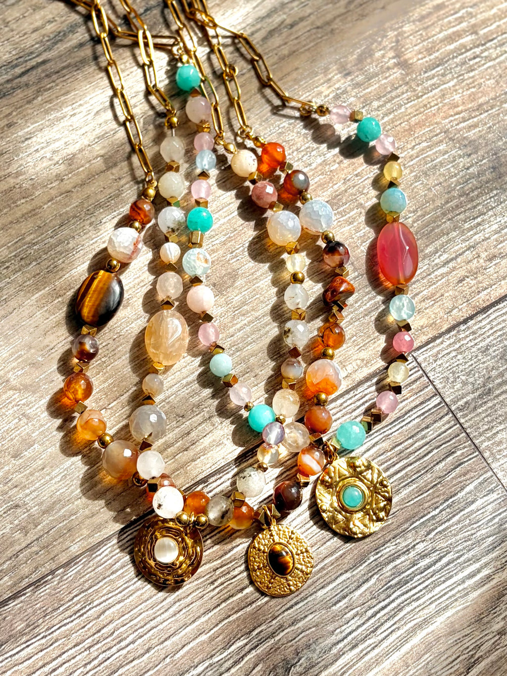 Natural Stones Necklace