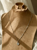 Heart Pendant Silver-Plated Necklace