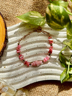 Natural Stones and Charm Bracelet Set