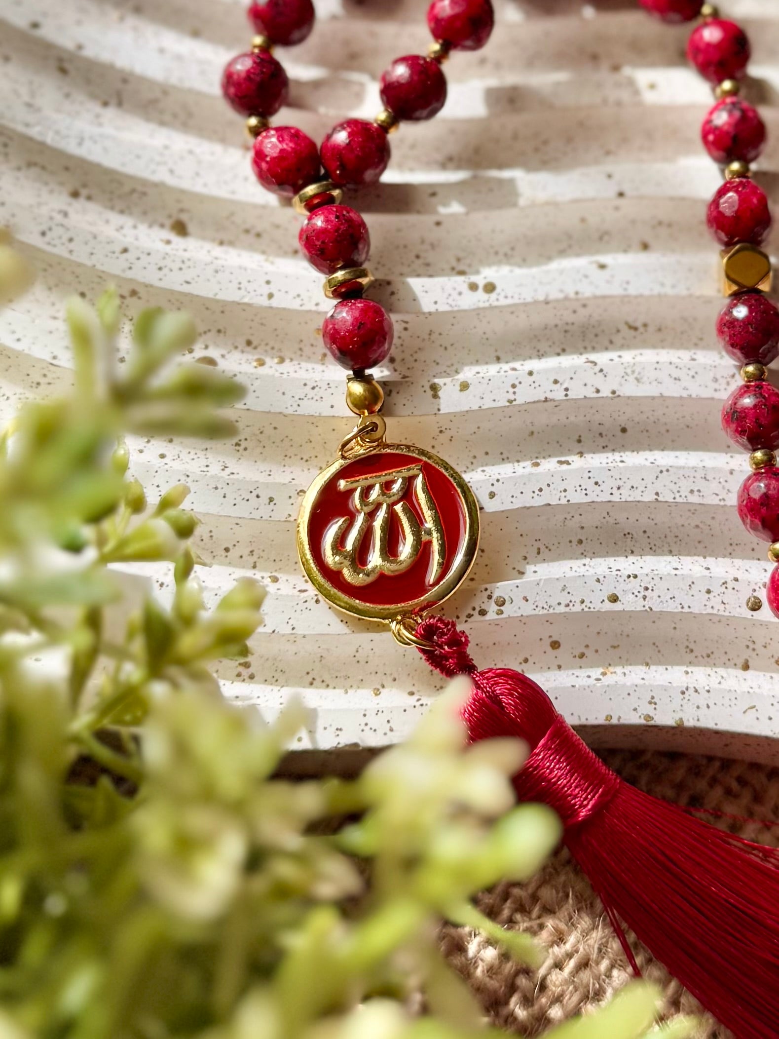 Deep Red Jade