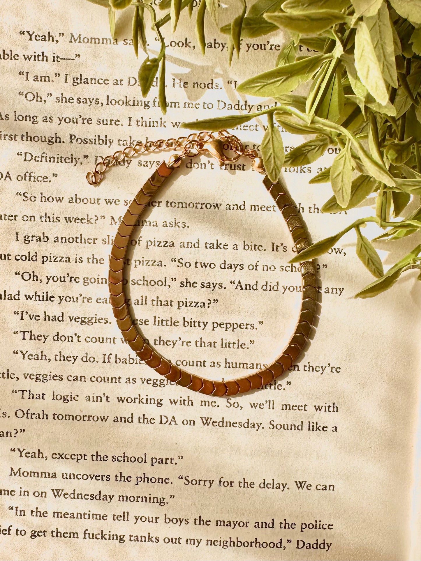 Gold Hematite Bracelet